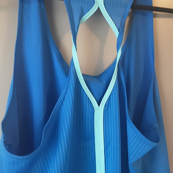 🌞 Under Armour Royal Blue Racer Back Tank | M - Picture 11 of 12